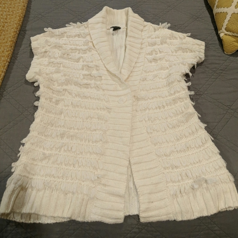 Fringy sweater